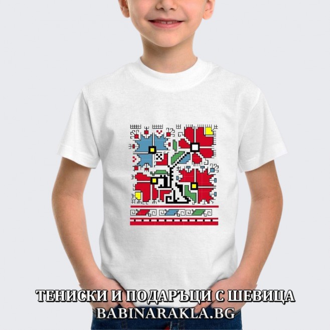 Children's T-shirt with embroidery 03