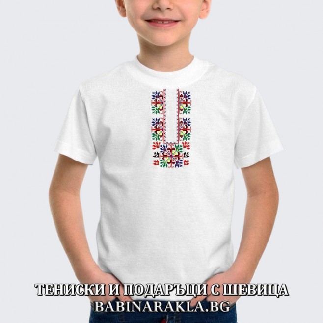 Children's T-shirt with embroidery 005