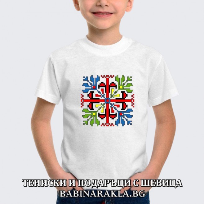 Children's T-shirt with embroidery 006