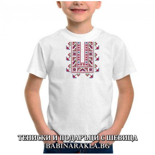 Children's T-shirt with embroidery 007