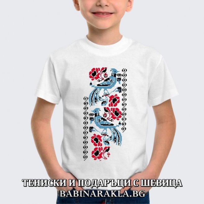 Children's T-shirt with embroidery 008