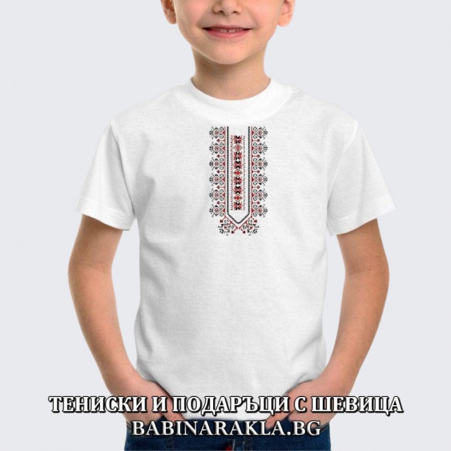 Children's T-shirt with embroidery 009