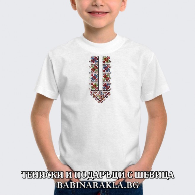 Children's T-shirt with embroidery 011