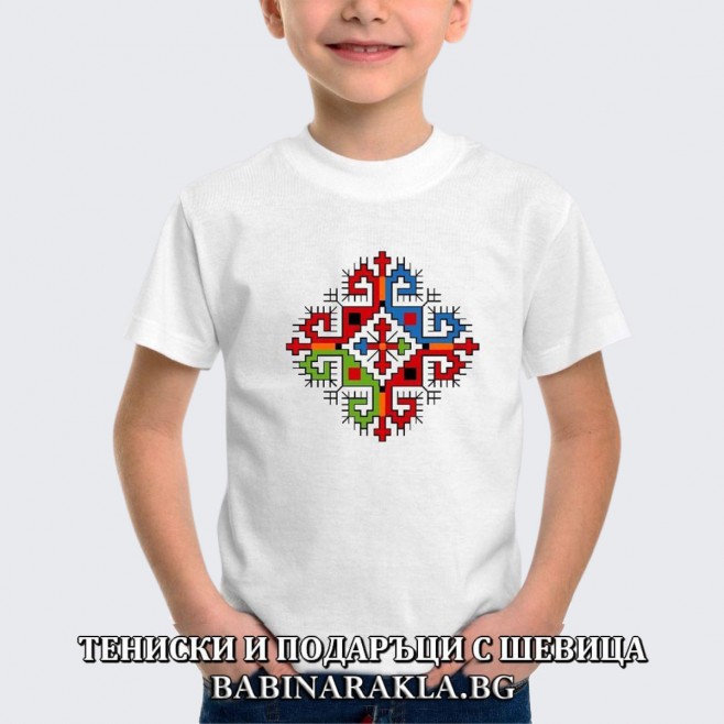 Children's T-shirt with embroidery 012