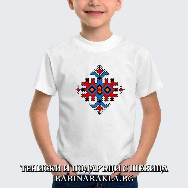 Children's T-shirt with embroidery 014