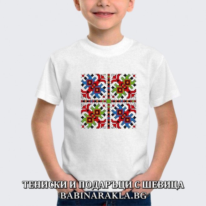 Children's T-shirt with embroidery 015