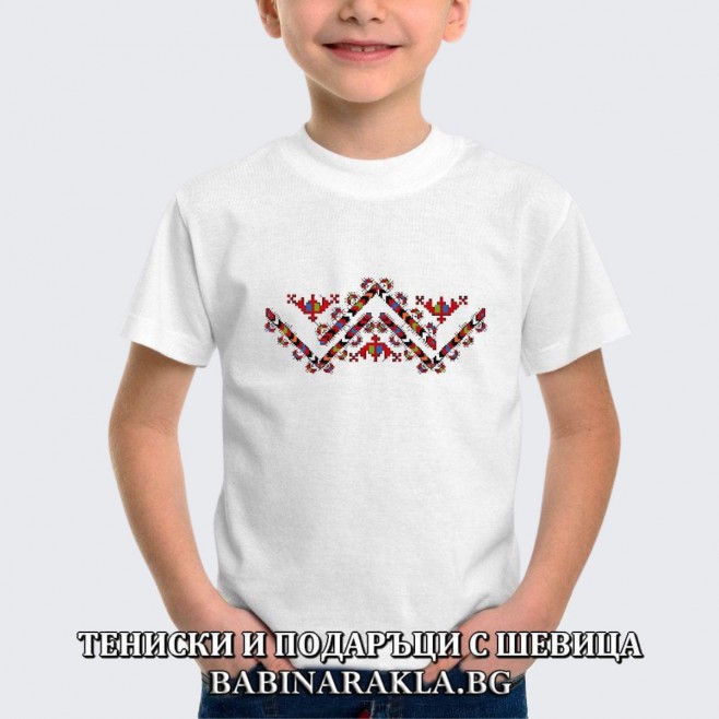 Children's T-shirt with embroidery 016