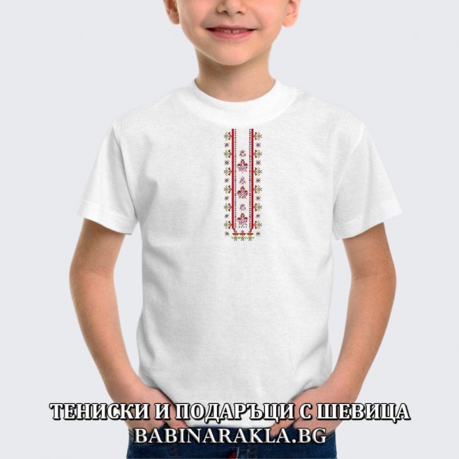 Children's T-shirt with embroidery 017