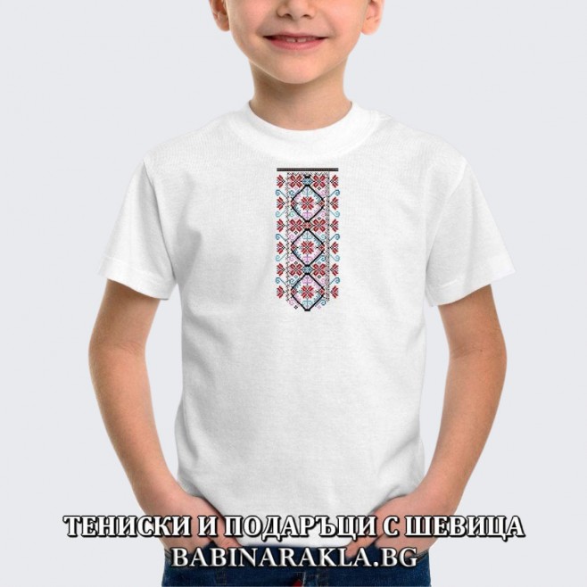 Children's T-shirt with embroidery 019