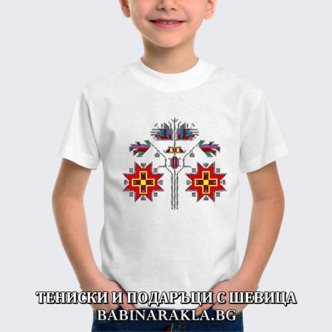 Children's T-shirt with embroidery 024