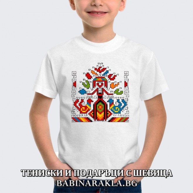 Children's T-shirt with embroidery 026