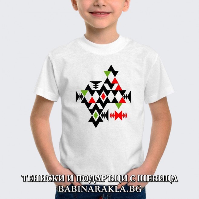 Children's T-shirt with embroidery 028