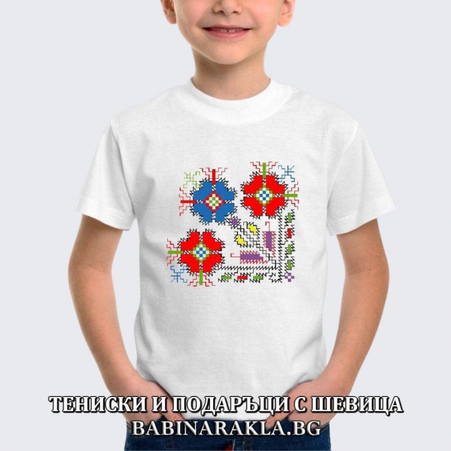 Children's T-shirt with embroidery 031