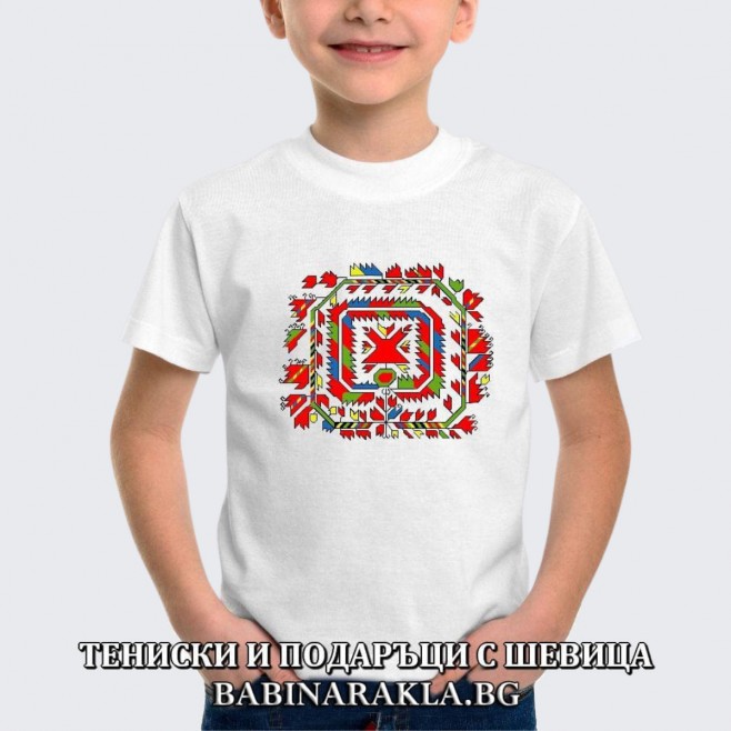 Children's T-shirt with embroidery 032