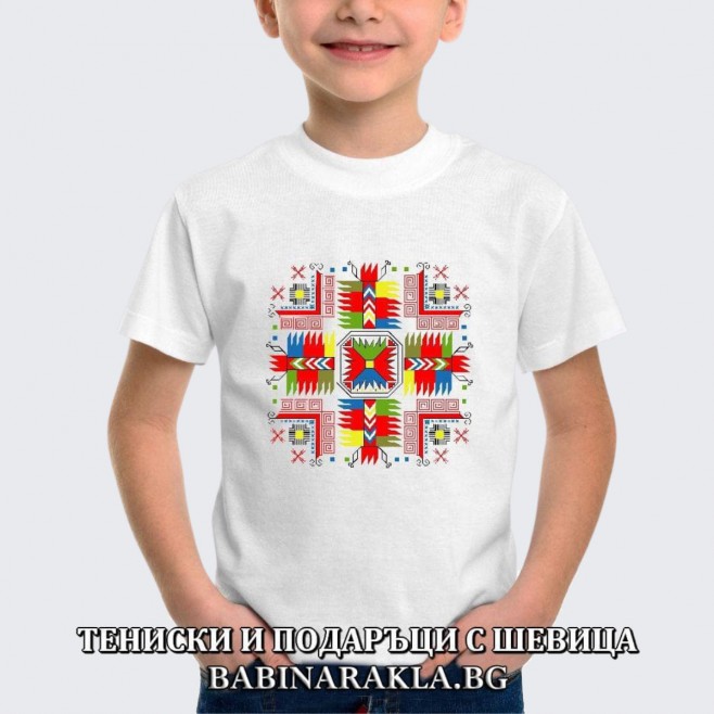 Children's T-shirt with embroidery 033