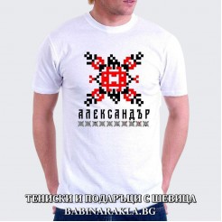 Men's T-shirt with embroidery ALEXANDER