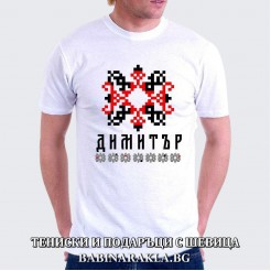 Men's T-shirt with embroidery DIMITAR