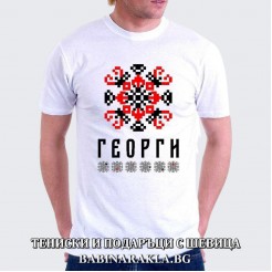 Men's T-shirt with embroidery GEORGE