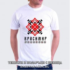 Men's T-shirt with embroidery KRASIMIR