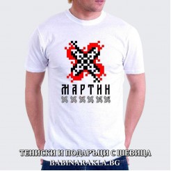 Men's T-shirt with embroidery MARTIN