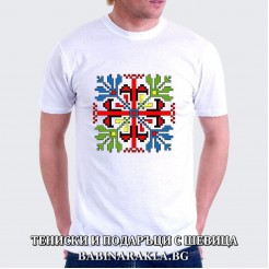 Men's T-shirt with embroidery 006