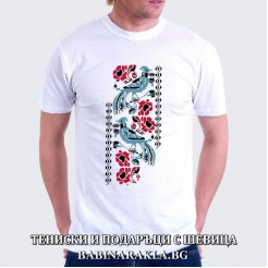 Men's T-shirt with embroidery 008