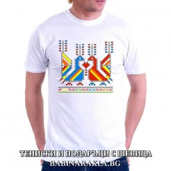 Men's T-shirt with embroidery 011