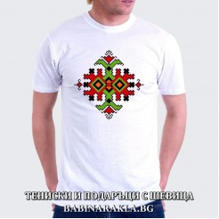 Men's T-shirt with embroidery 013