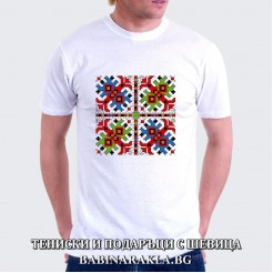 Men's T-shirt with embroidery 015