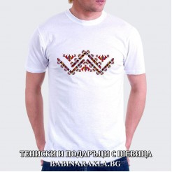 Men's T-shirt with embroidery 016
