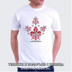 Men's T-shirt with embroidery 018