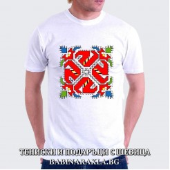 Men's T-shirt with embroidery 029