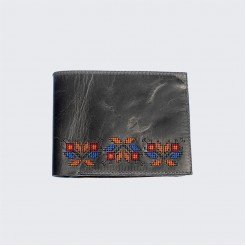 Men Leather Wallet Prosperity
