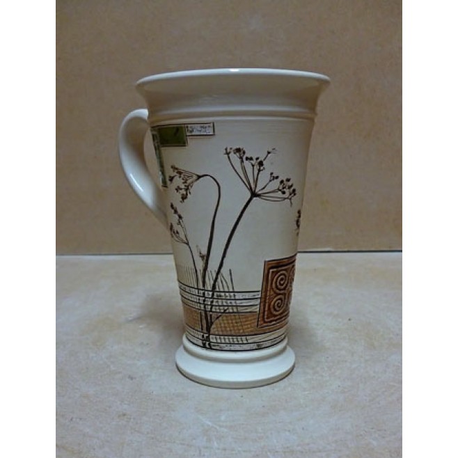 Pottery • Pottery Cup With Decoration • model 2
