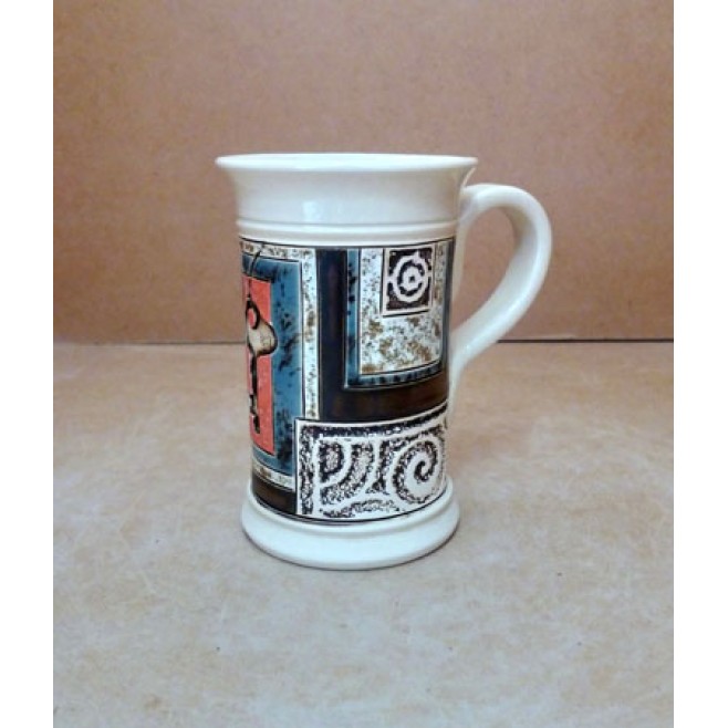 Pottery • Pottery Cup With Decoration • model 9