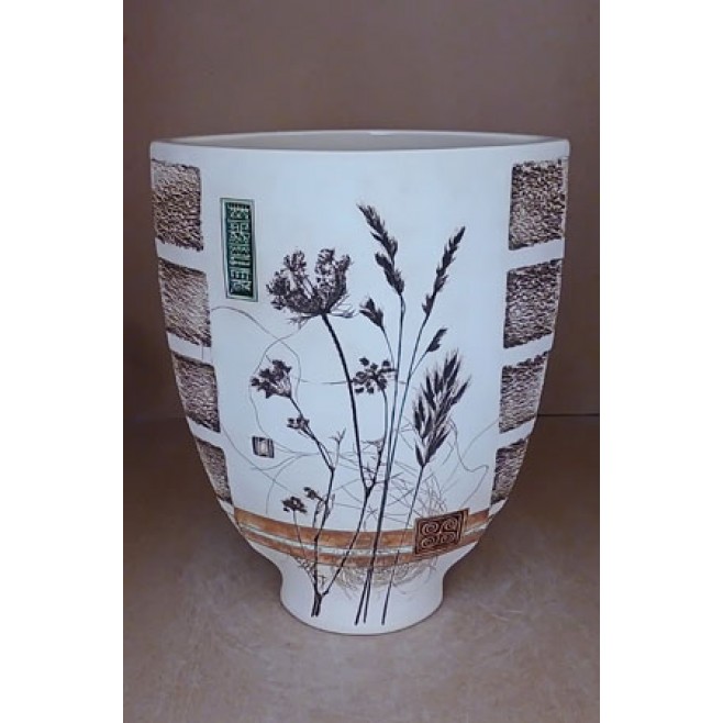 Pottery • Pottery Vase With Decoration • model 19