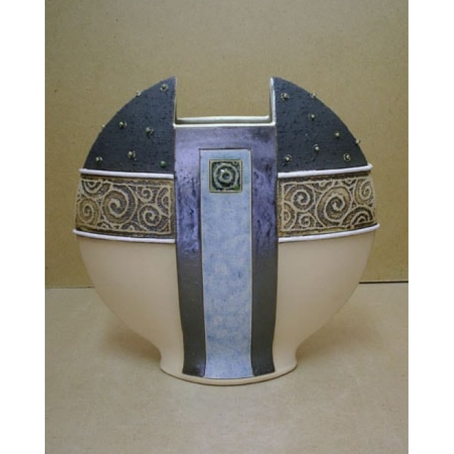 Pottery • Pottery Vase With Decoration • model 37