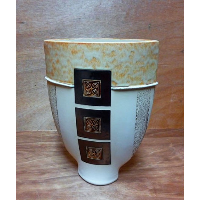 Pottery • Pottery Vase With Decoration • model 48