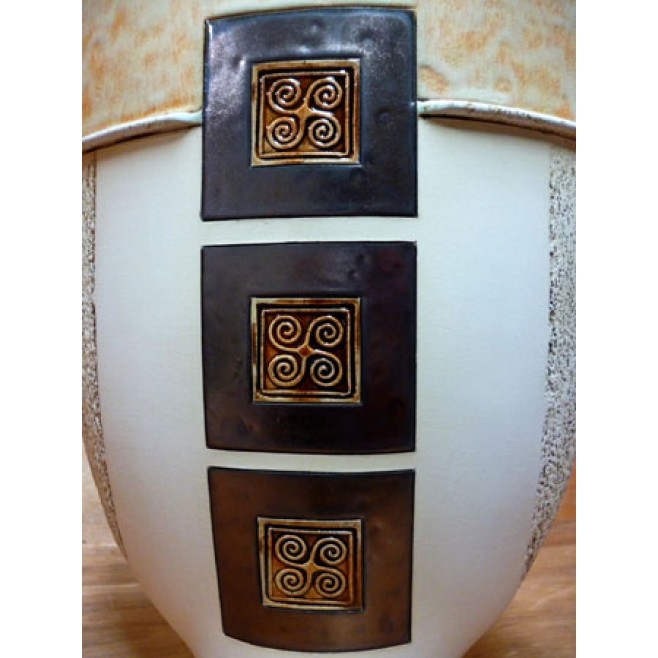 Pottery • Pottery Vase With Decoration • model 48