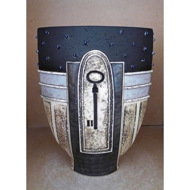 Pottery • Pottery Vase With Decoration • model 51