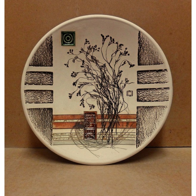 Керамична чиния за декорация • модел 14