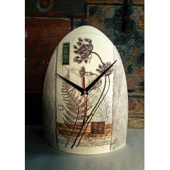 Pottery • Pottery Clock With Decoration • model 10
