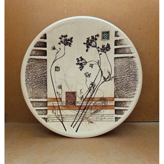 Керамична чиния за декорация • модел 5