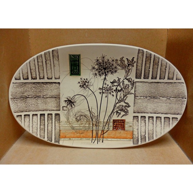 Керамична чиния за декорация • модел 25