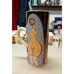Pottery • Pottery Cup With Decoration • model 3