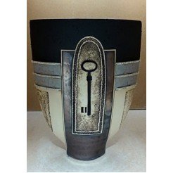 Pottery • Pottery Vase With Decoration • model 9
