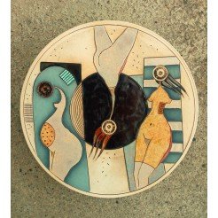 Pottery • Pottery Box With Decoration • model 8