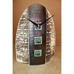 Pottery • Pottery Clock With Decoration • model 12