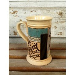 Pottery • Pottery Cup With Decoration • model 33
