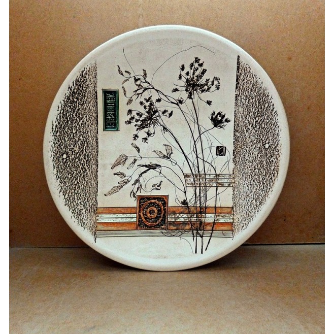 Керамична чиния за декорация • модел 7